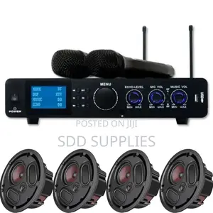 Quality Karaoke Amplifier 4set of Acoustic Selling Speaker