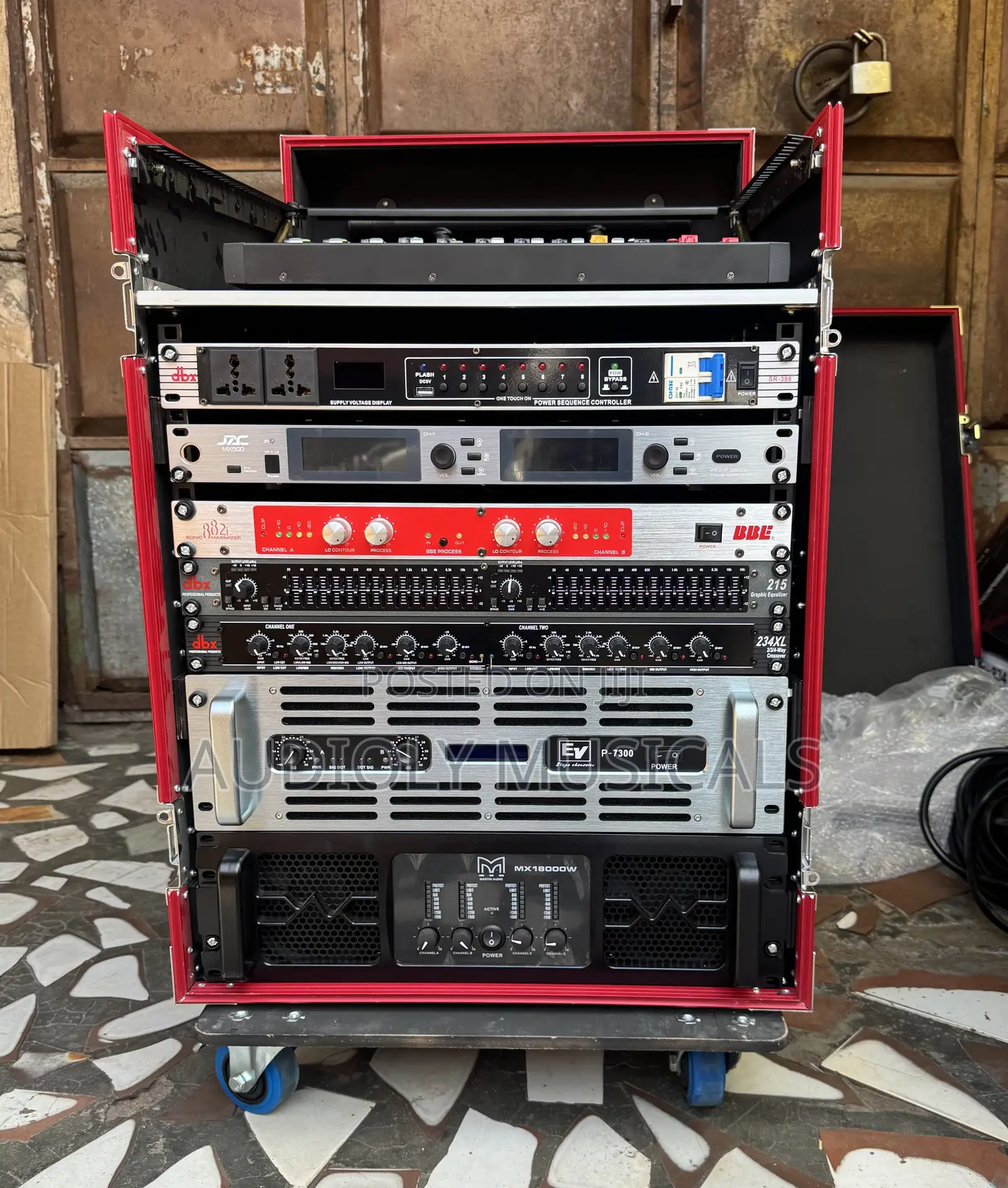 Lud 2(Pairs)Line Arrays and Bass With Full Amplifier Set