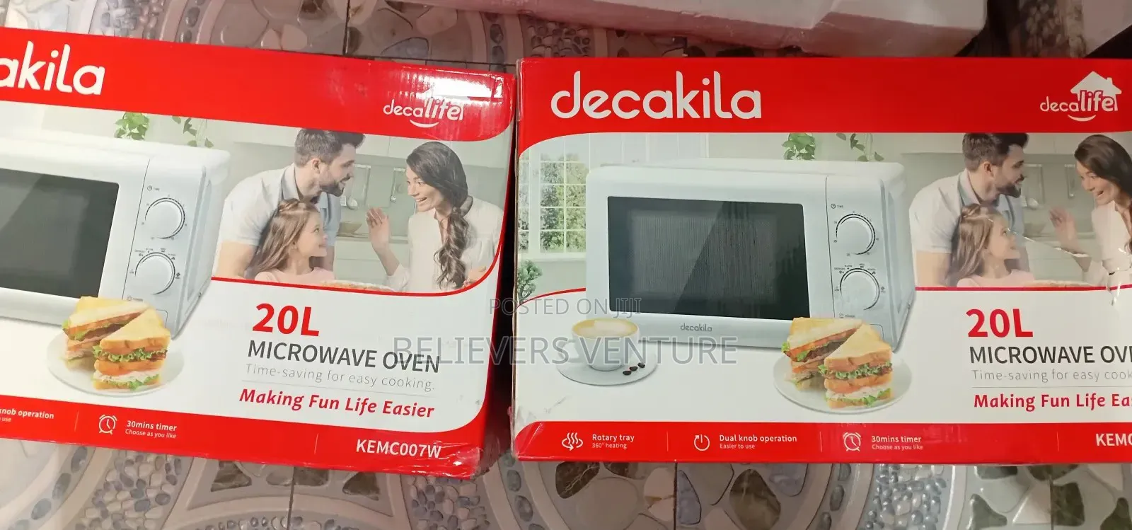 Hot Meals Microwave Oven 20l 20l Decakila Microwave Oven