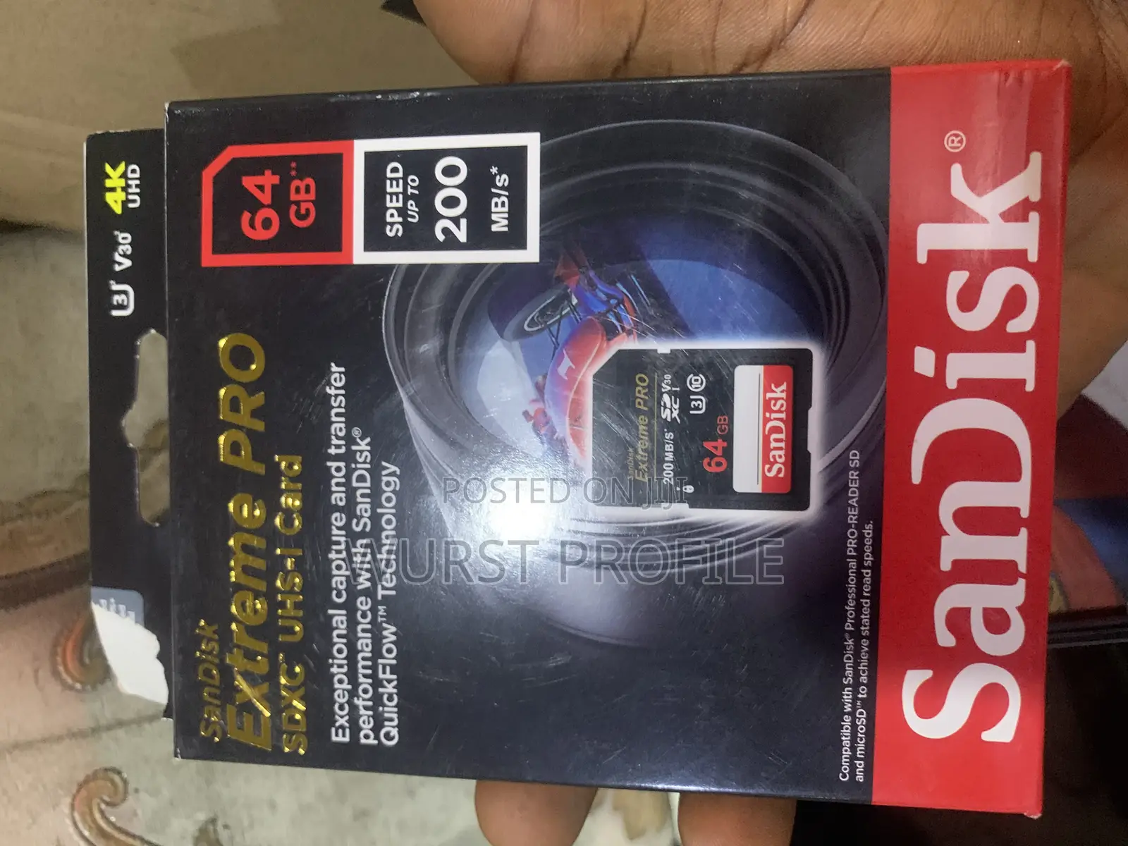 Camera Memory Card 64gb