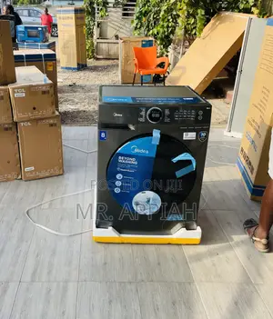 Premium Quality Midea 8kg Fully Auto Washing Machine,Gray