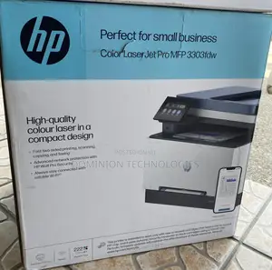 Hp Color Laserjet Pro Mfp 3303fdw Printer /Print/Scan/Copy