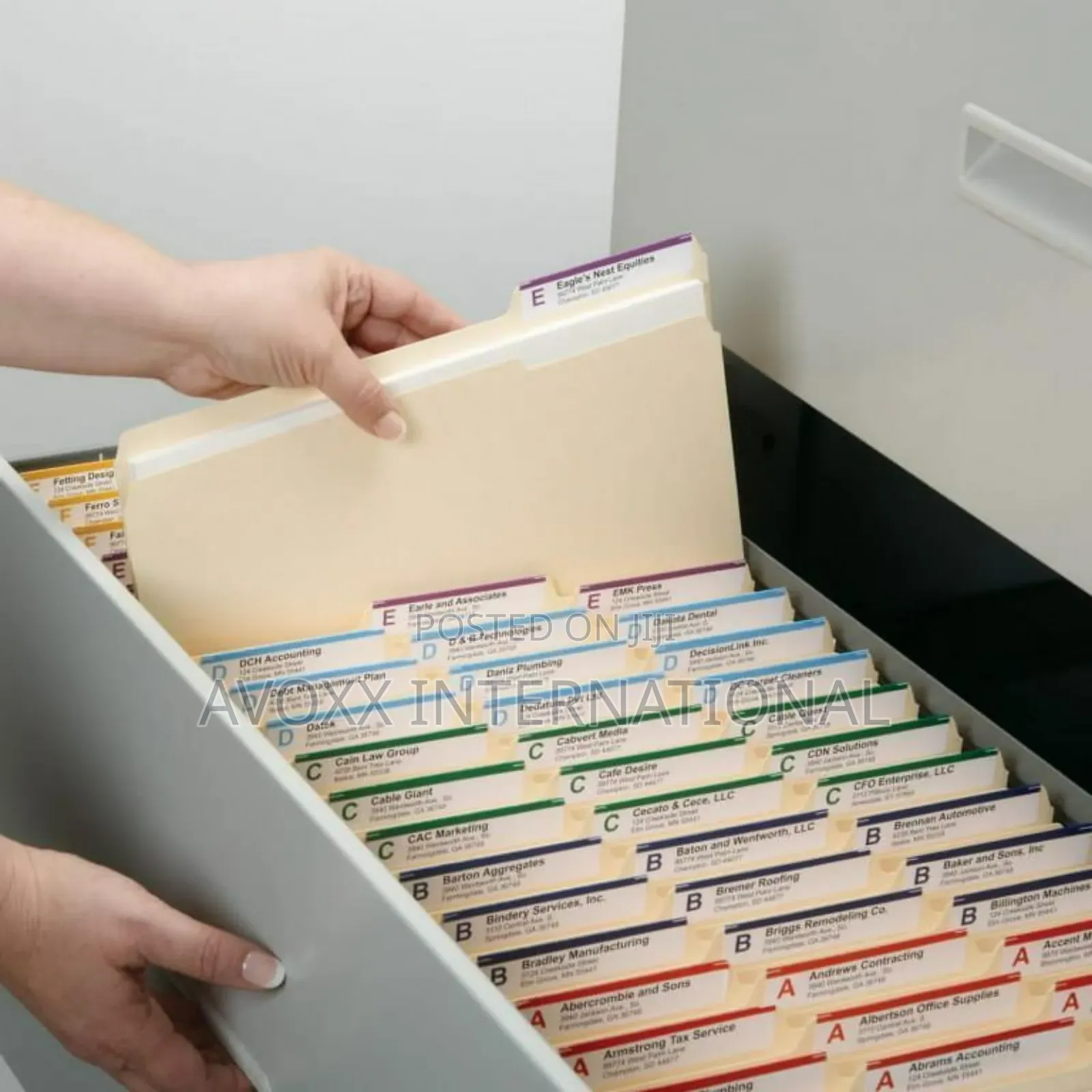 Smead 14595 1 1/2" Expansion Folder,1/3 Top Tab, 50/Box