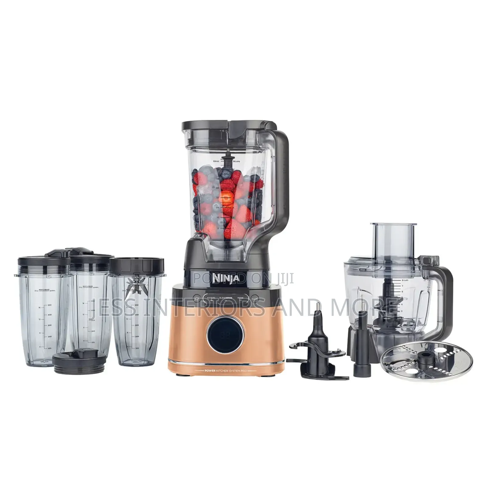 Ninja Detect Deluxe Limited Copper Blender Processor Pro