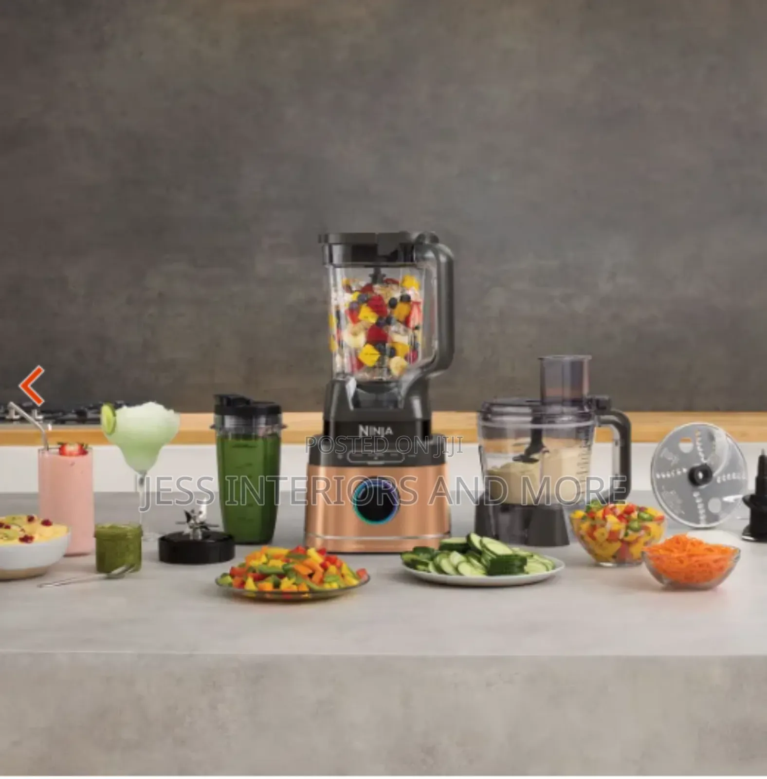 Ninja Detect Deluxe Limited Copper Blender Processor Pro