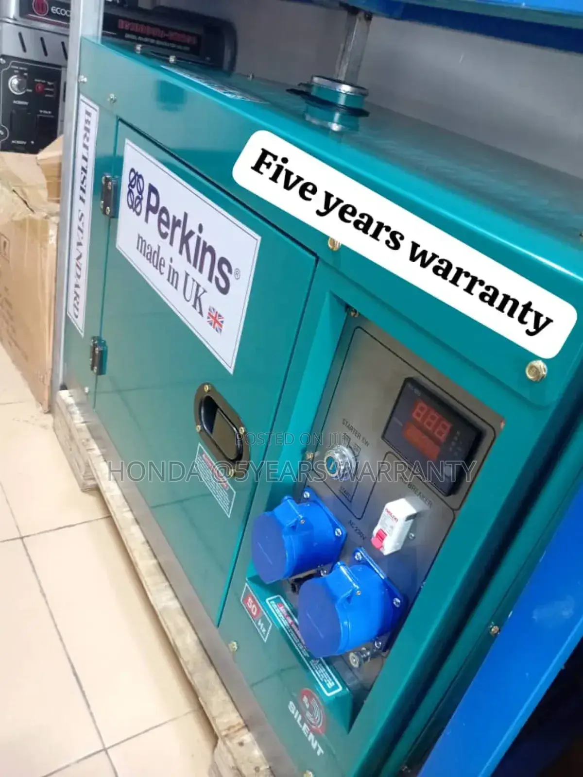 Storage System 10kva 13000watt Diesel Perkins Generator