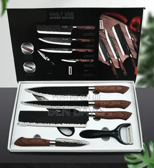Kitchen Knives Set.