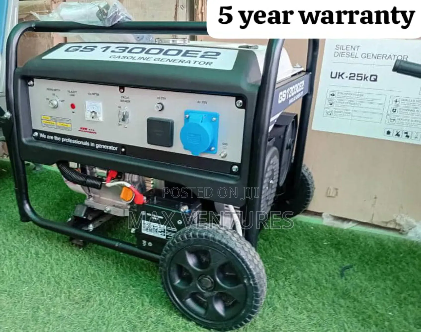 Uk-D 10kva 13000watts Gasoline Generator 10kva Keystart