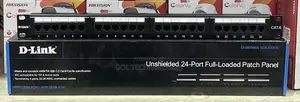 24port Dlink Patch Panel Unshielded Full Loaded Patch Panel