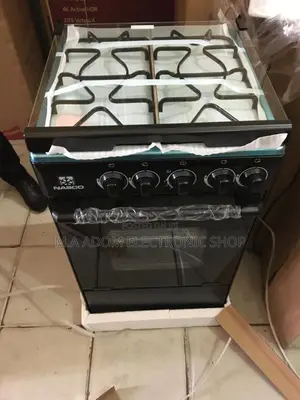 Nasco 4 Burner Gas Cooker + Oven
