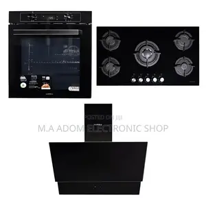 Kenwood 90cm 5 Burner Gas Burner Hood Electric Oven