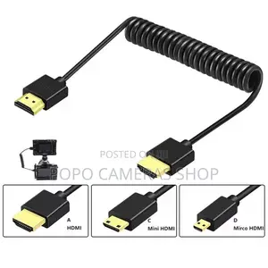  Hdmi Cable for Camera to Monitor, Etc