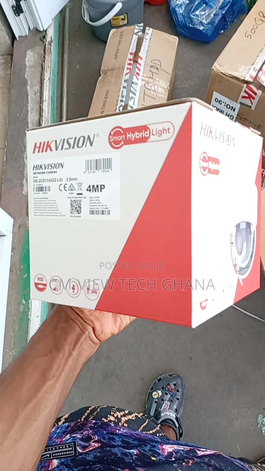 Hikvision Smart Hybrid Light Network Camera 4mp