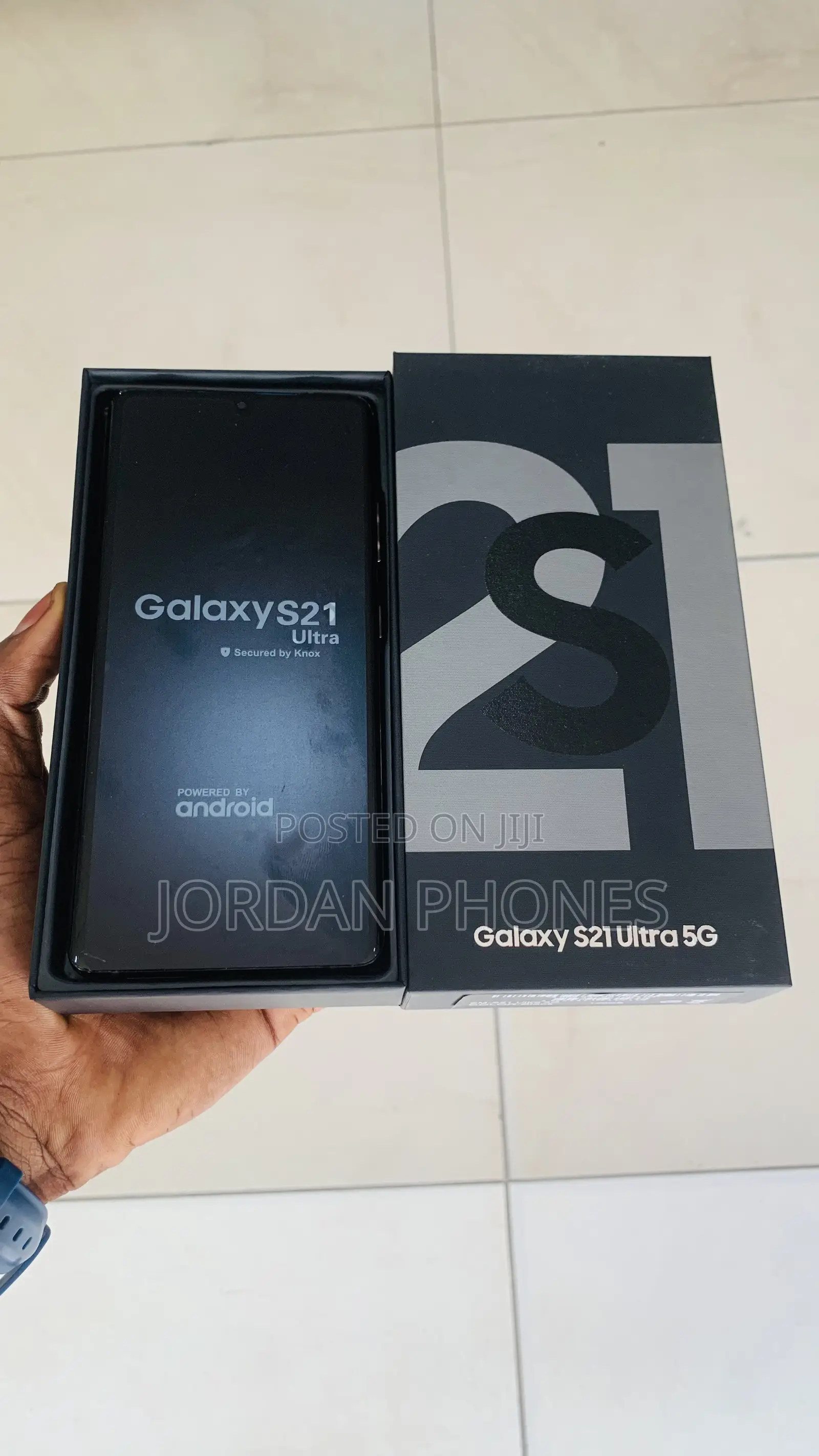 New Samsung Galaxy S21 Ultra 5G 256 GB Black