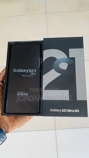 New Samsung Galaxy S21 Ultra 5G 256 GB Black