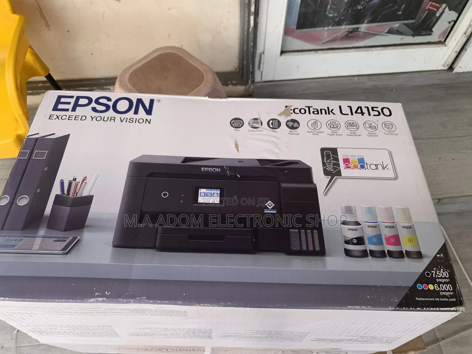 Epson Multifunctional A3/4 L14150 Eco Tank Adf Touchscreen