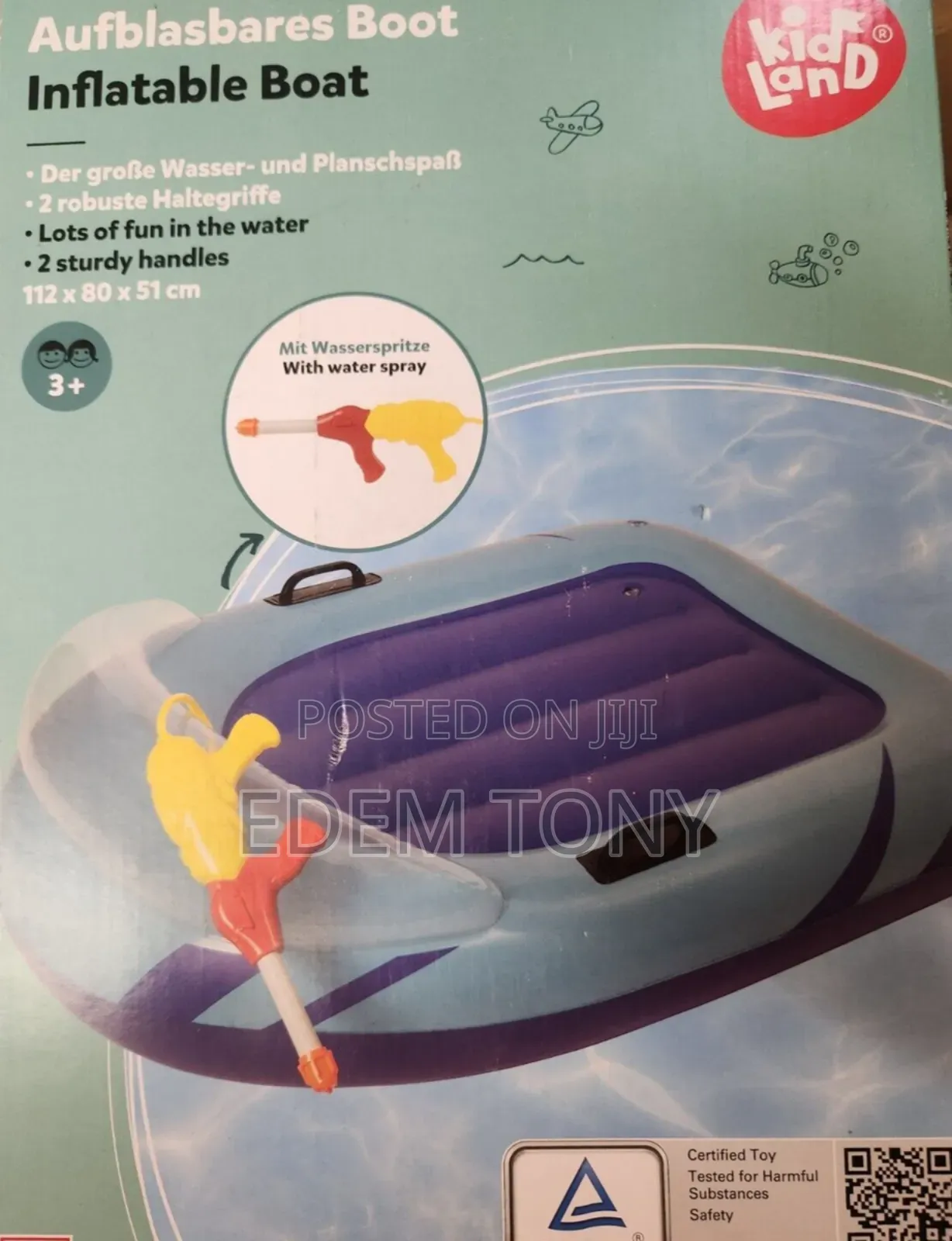 Inflatable Boat for Kids