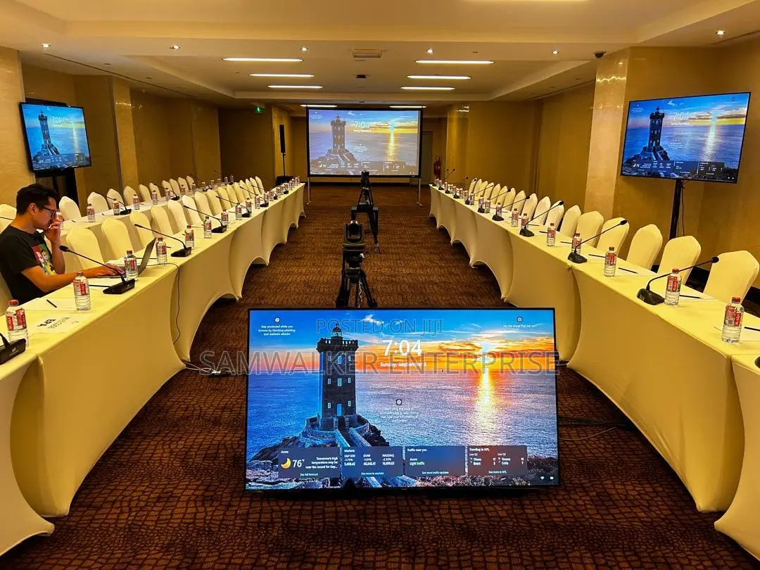 Tv Screens 55,65,75 Inches for Rent and With Good Quality .