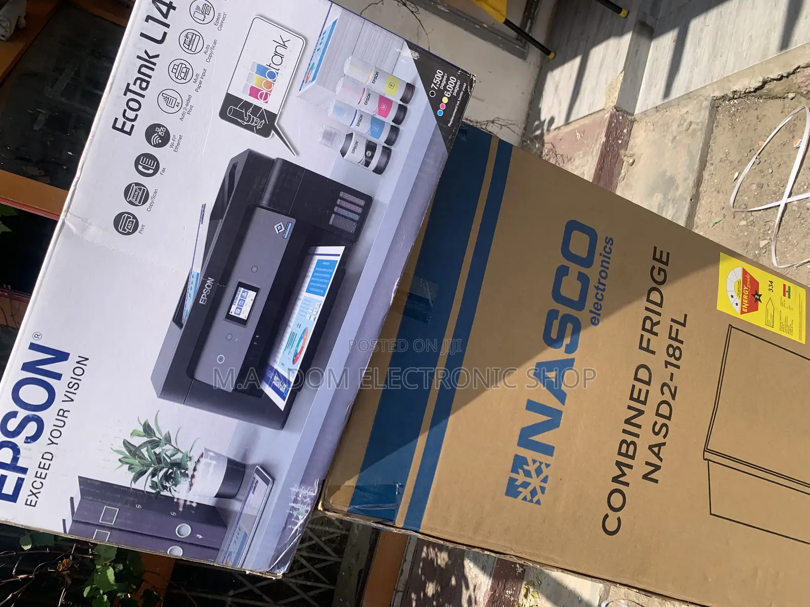 Authentic Epson Eco Tank Multifunctional Wi-Fi Printer