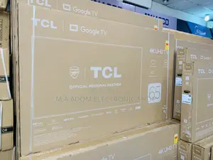 TCL 65” Smart Android Ultra 120hz Bluetooth Gaming Tv