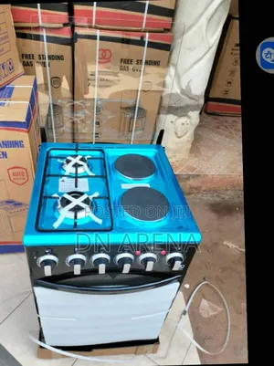 2 Gas 2 Electric Stoves/ Buner With Oven