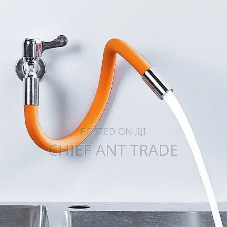 Tap Extension / Faucet Extension. Orange Tube