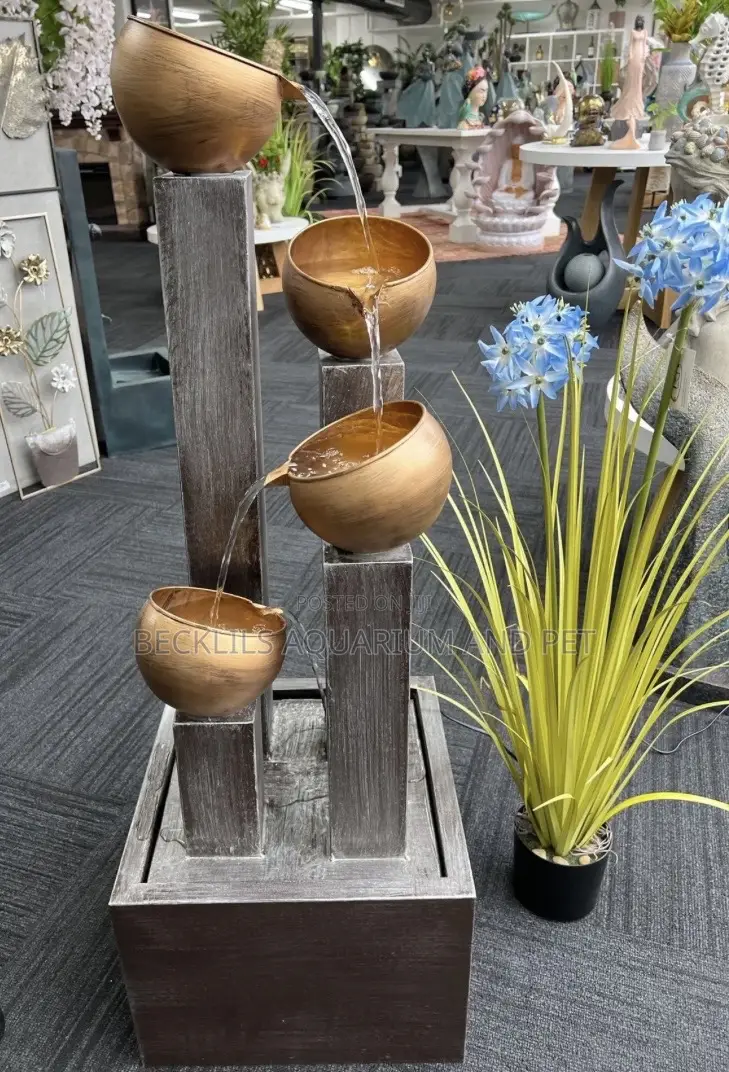 Ultra Morden 4 N 5 Tie Fountain With Led Light