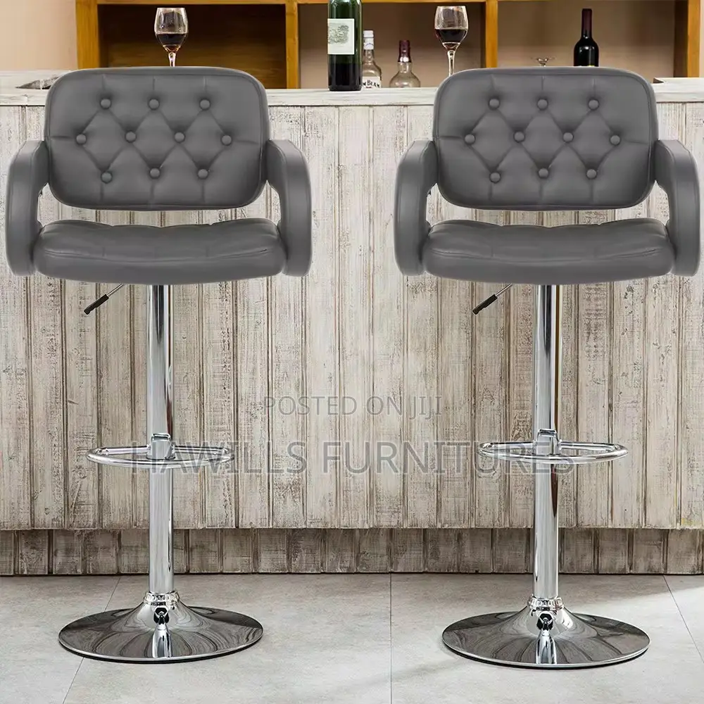 High Leather Stool