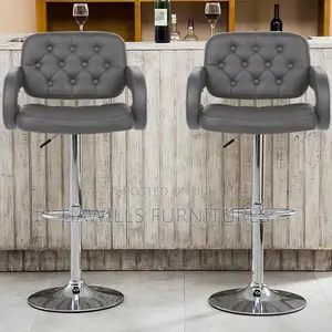 High Leather Stool