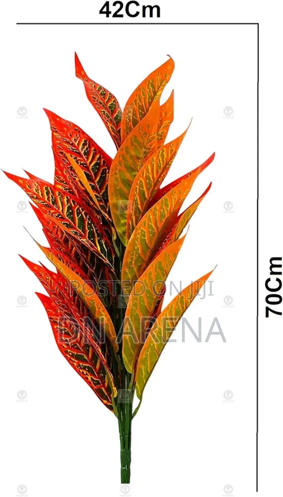 Artificial Croton Plant Ornamental Plant,