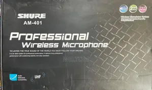 Shure Am-401 4in1 Wireless Head and Lapel Microphone