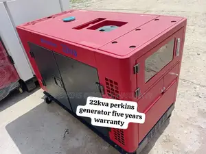 Red and Black 22kva Perkins Diesel Generator Silent