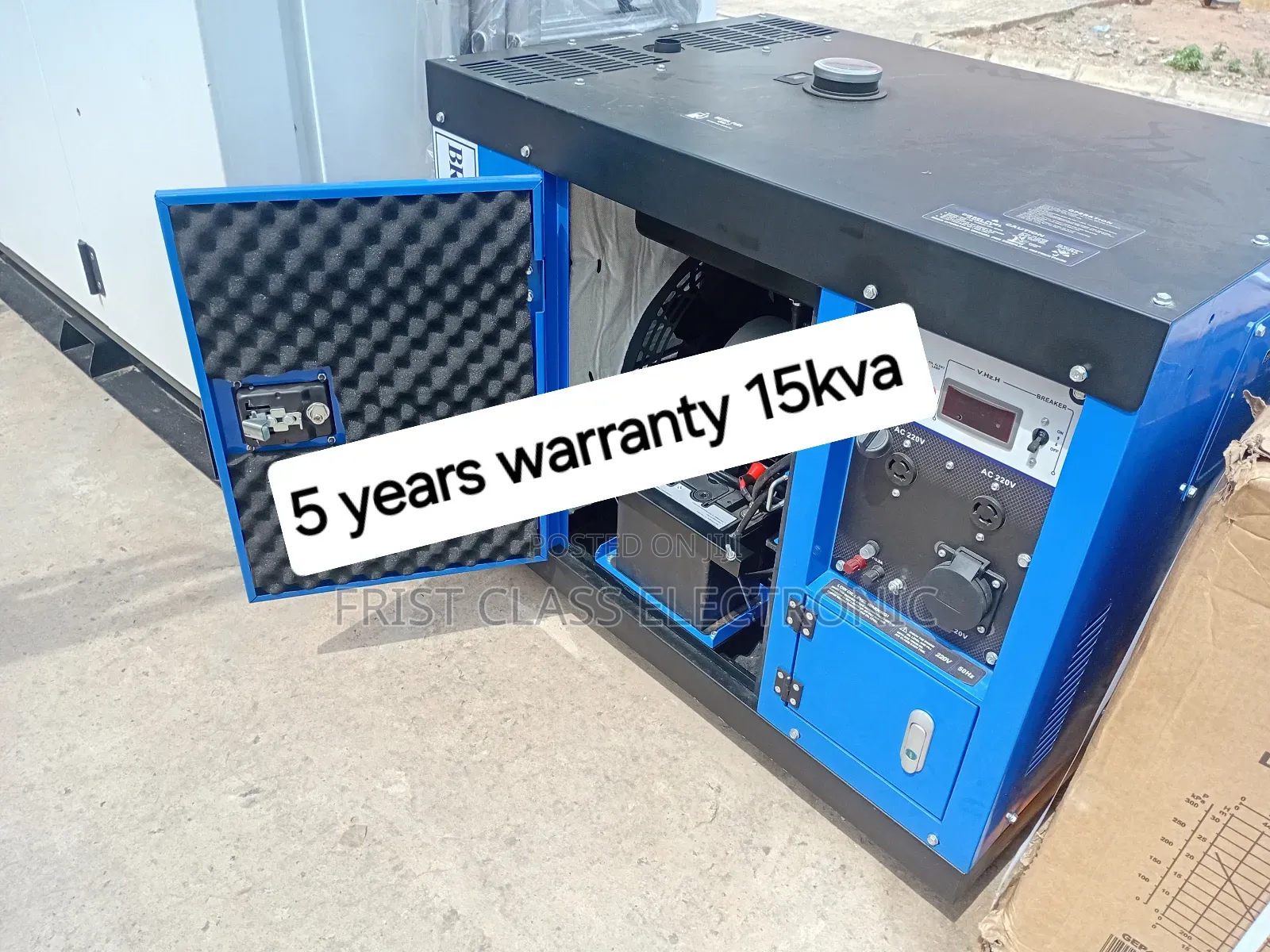 Ultra Modern 15kva Silent Diesel Genset With Long Durability