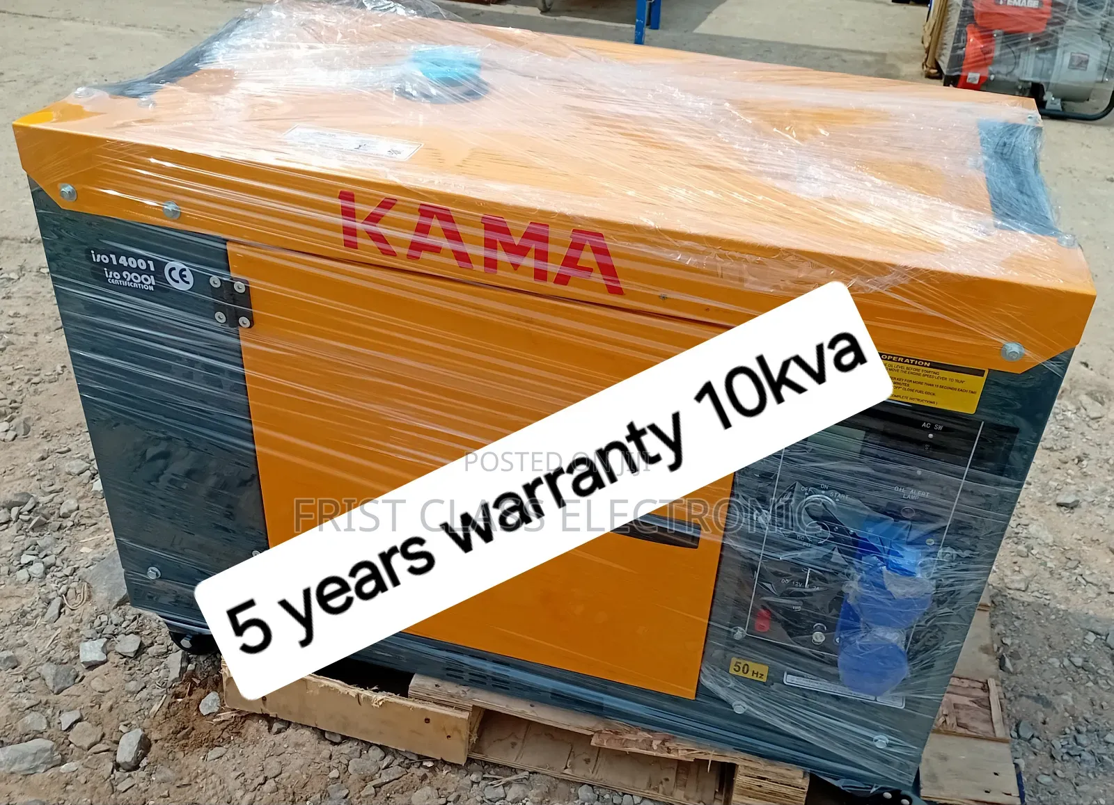 High Efficiency 10kva Silent Diesel Generator