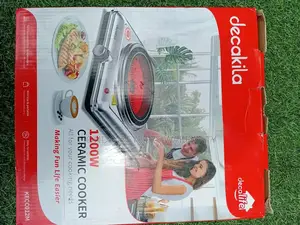 Fast and Easy Decakila 1200w Ceramic Cooker Machine