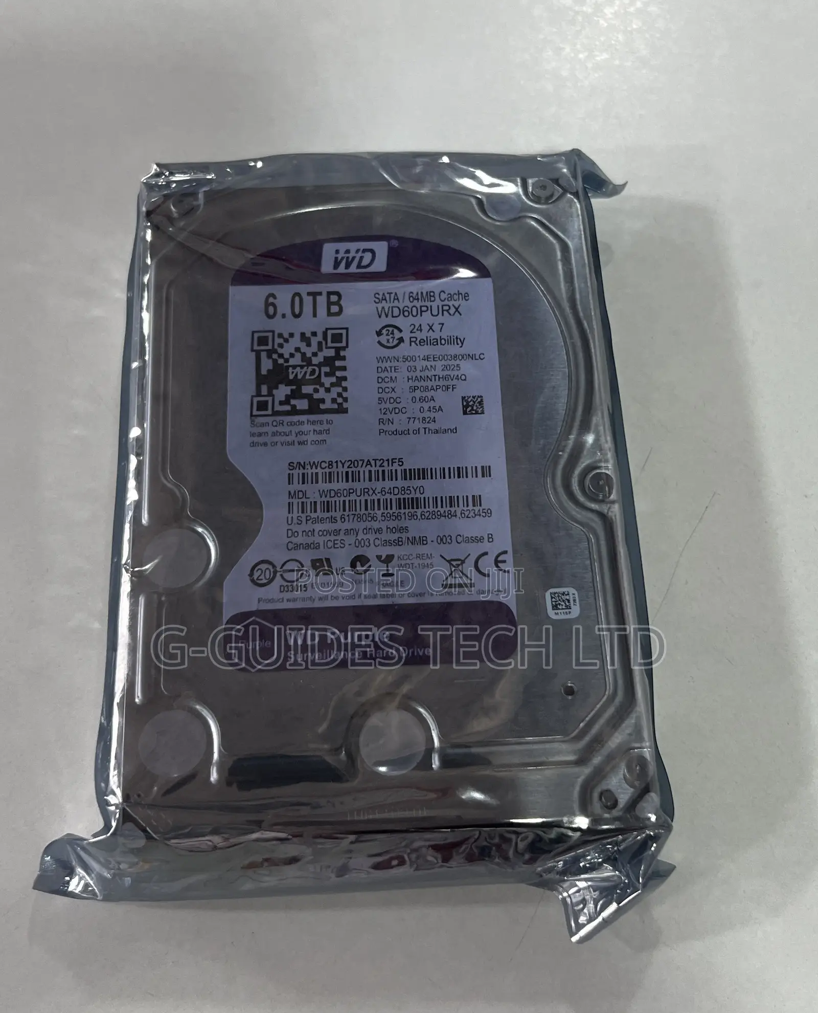 6tb Wd Surveillance Hard Drive, 6tb Western Digital HDD