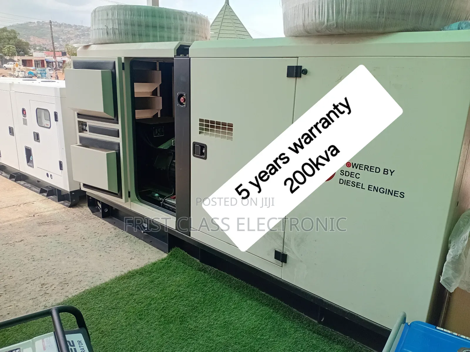 Uninterrupted Quality 200kva Silent Diesel Generator
