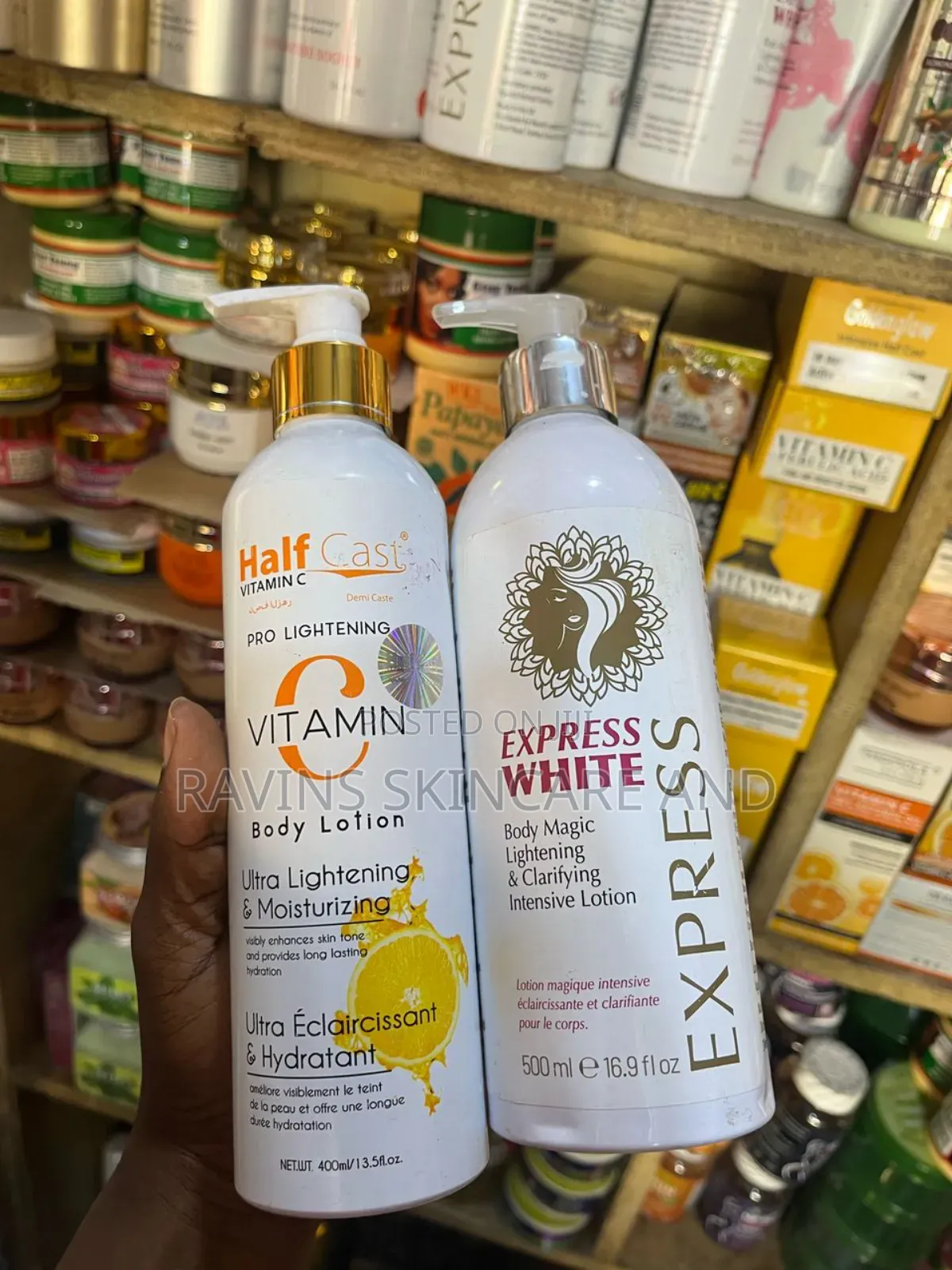 Half Cast Express White Body Lotion
