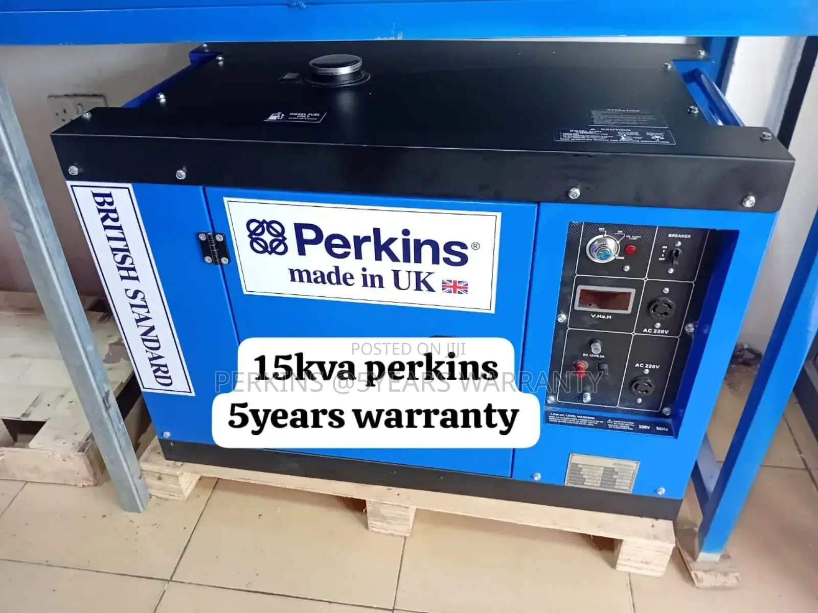 Discounted 15kva Perkins Diesel Generator Silent 15kva