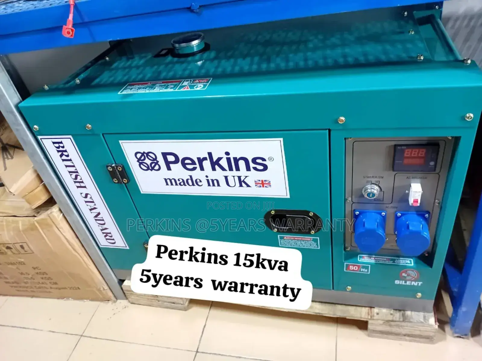 Get Perkins 15kva 16500watt Diesel Silent Generator 15kva