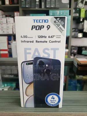 New Tecno Pop 9 64 GB Black