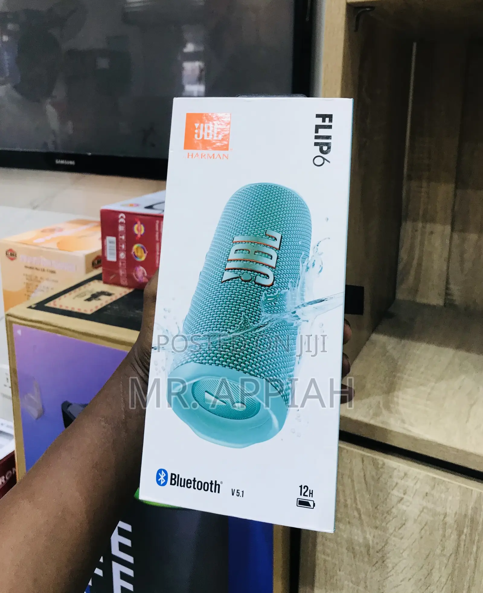 Get Premium JBL Flip 6 Audio Bluetooth Speaker 