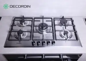 5 Burner Hob (90 Cm Stainless Steel)