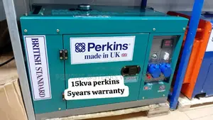 Real Perkins 15kva 16500watt Generator Silent 15kva