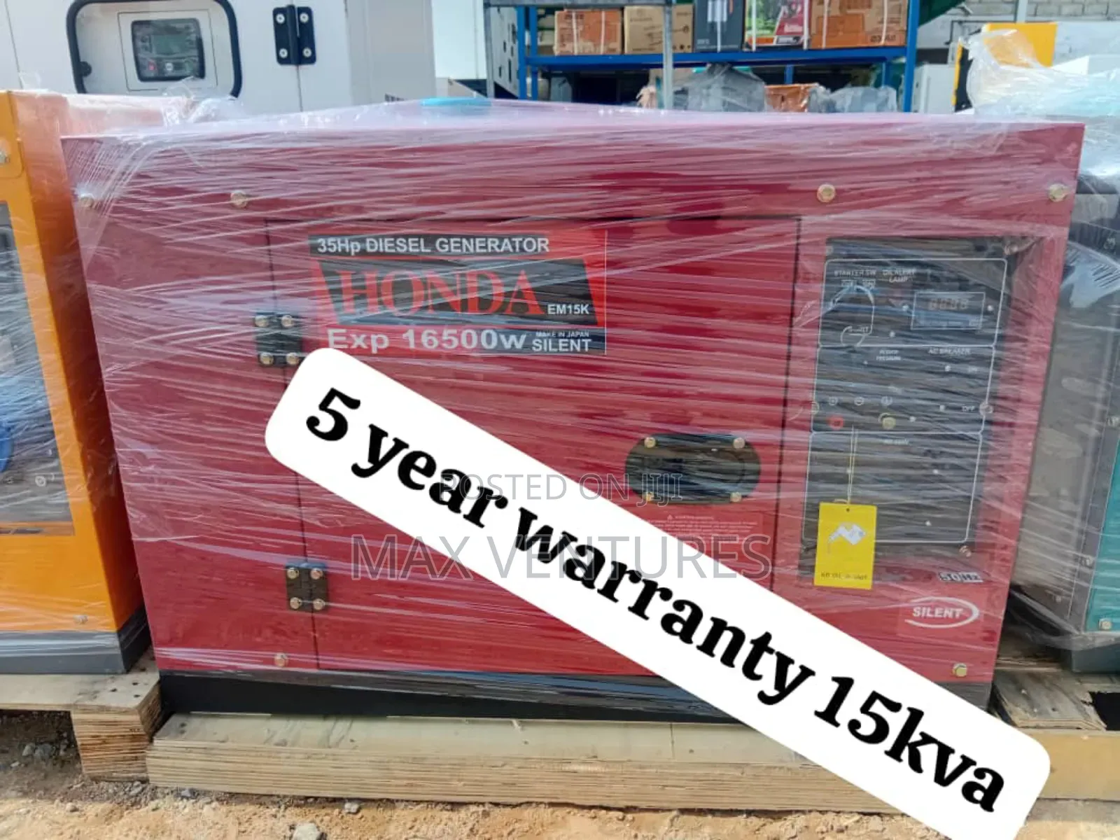 Air Cooled 15kva Honda Diesel Generator Japan