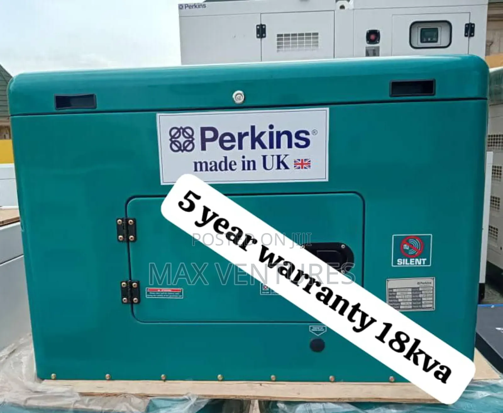 Air Cooled 18kva Diesel Generator Perkins Uk