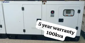 Water Cooled 100kva Diesel Generator Perkins Uk