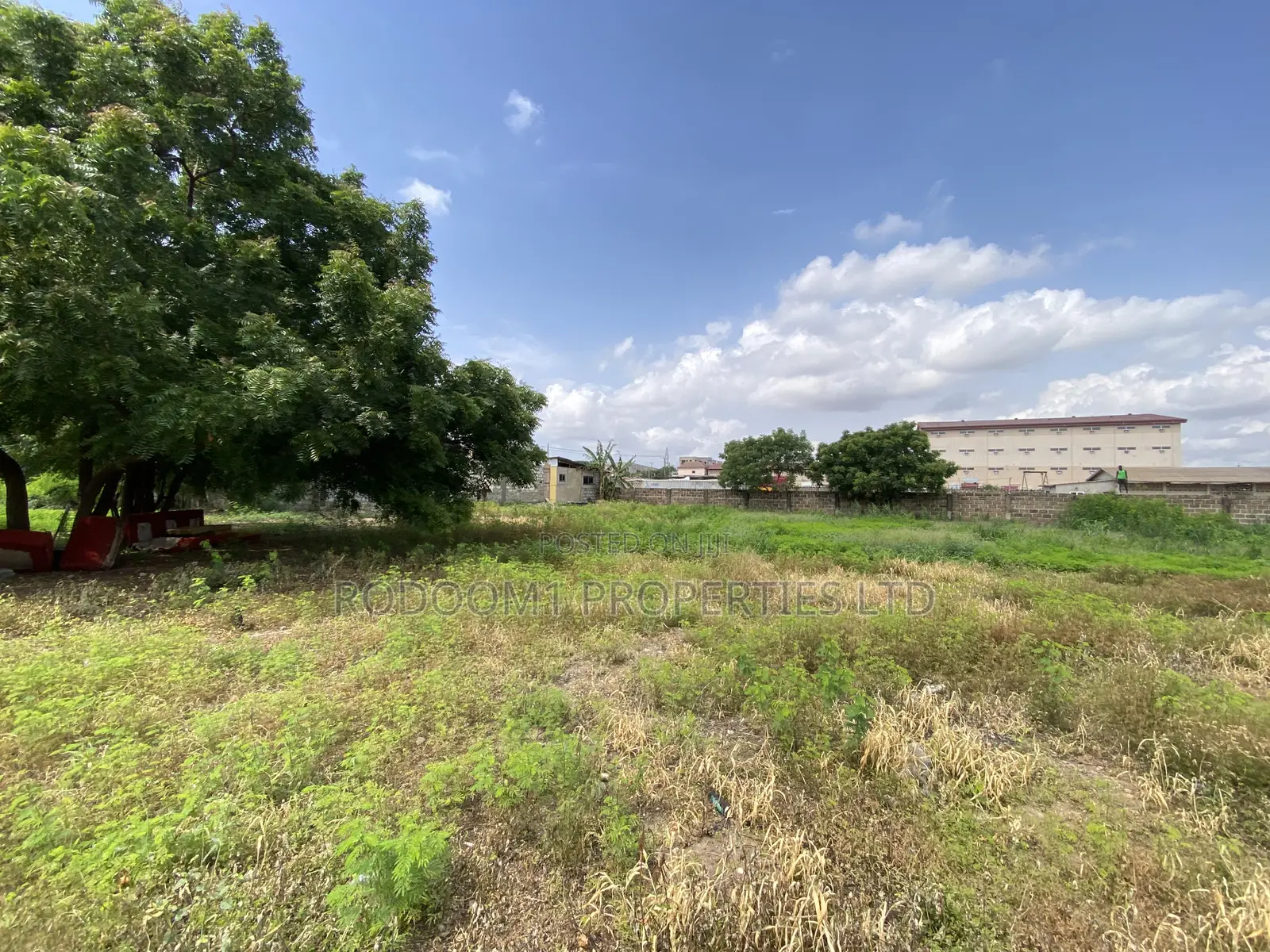 Industrial 2 Plot of Land Fenced With Land Title for Sale