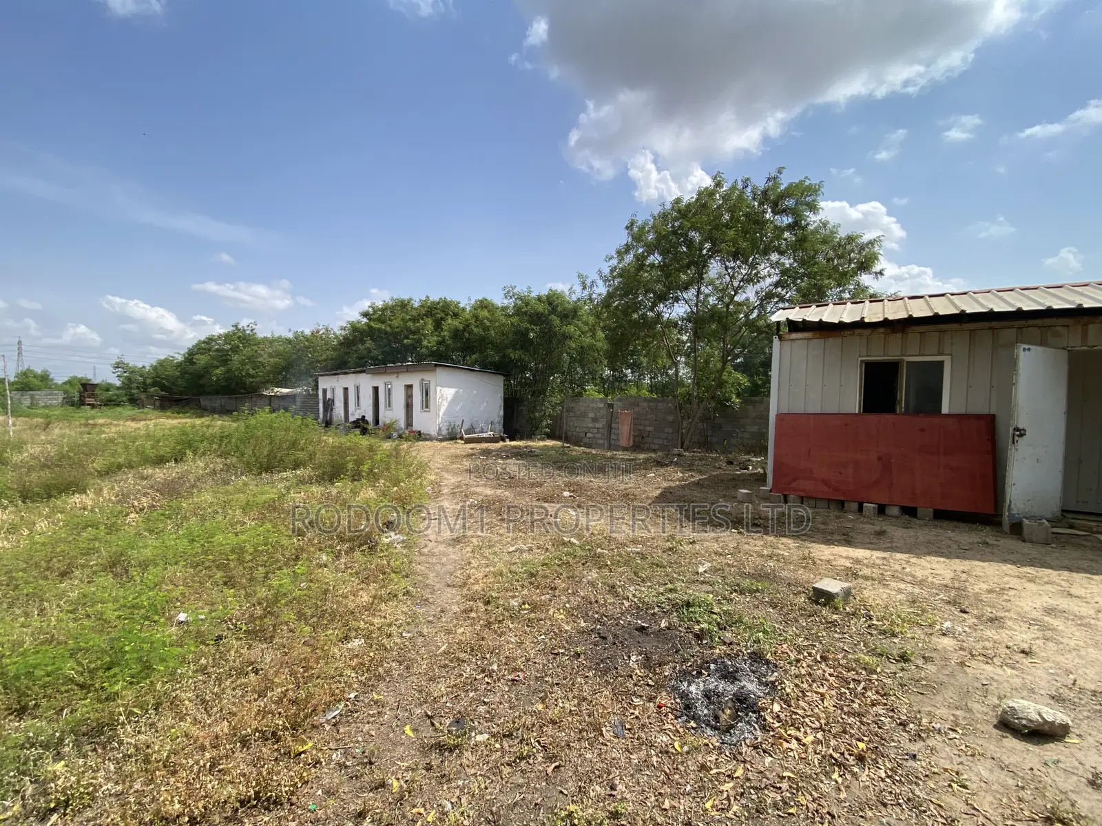 Industrial 2 Plot of Land Fenced With Land Title for Sale