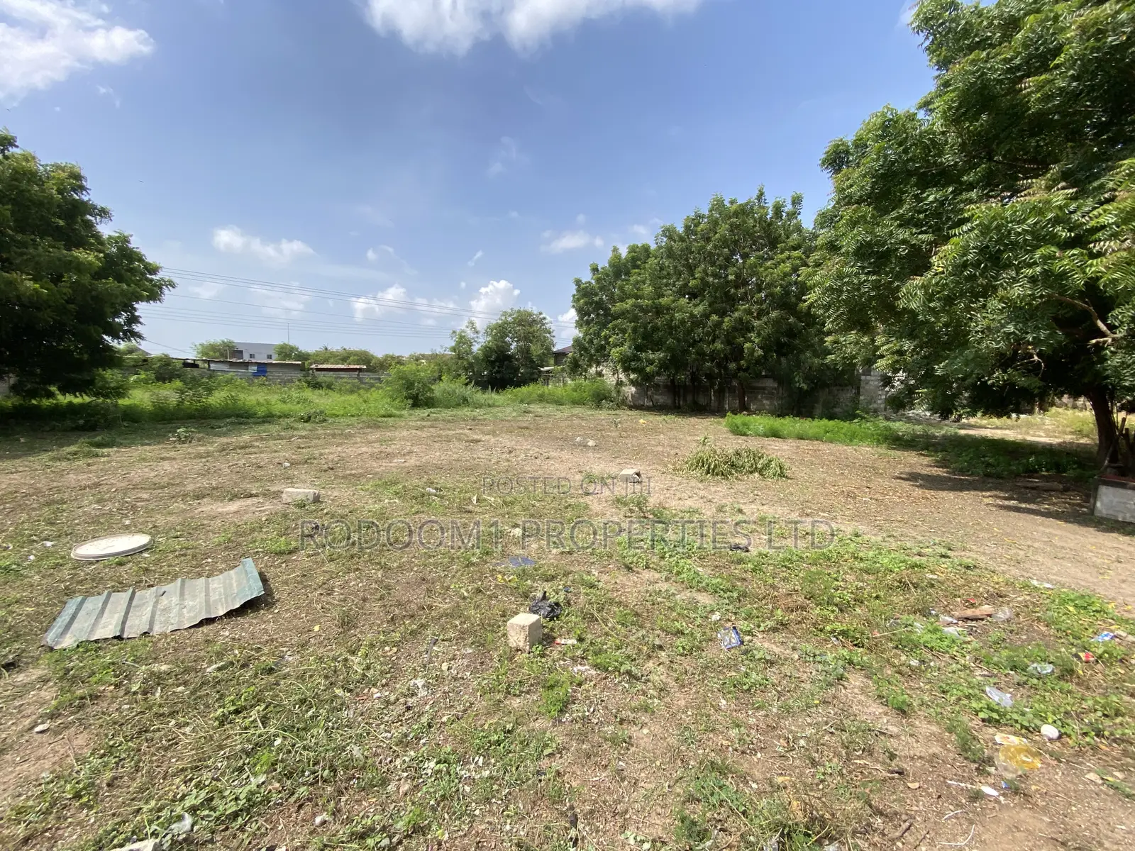 Industrial 2 Plot of Land Fenced With Land Title for Sale